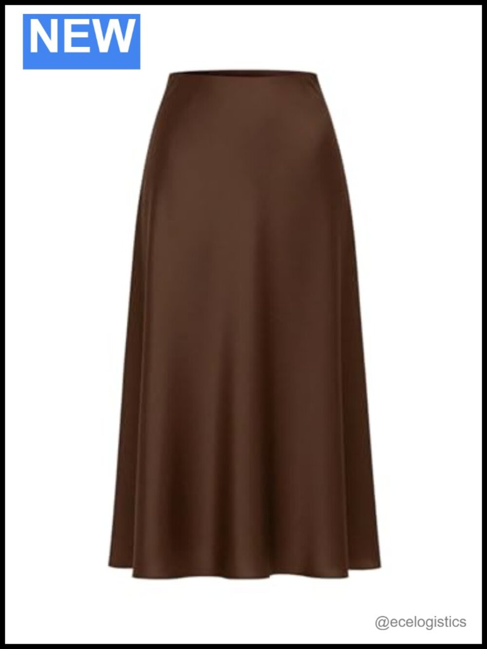 Plus Size Satin Maxi Skirt High Waisted Elegant Formal Dressy
